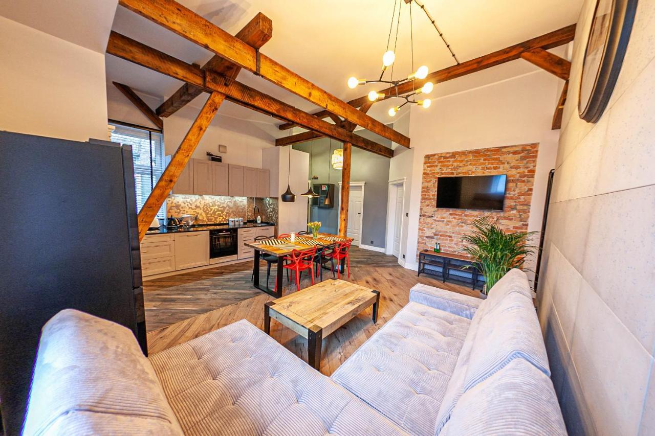 Euro Boho Loft Apartment 그단스크 외부 사진