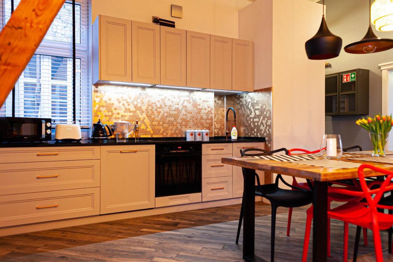 Euro Boho Loft Apartment 그단스크 외부 사진